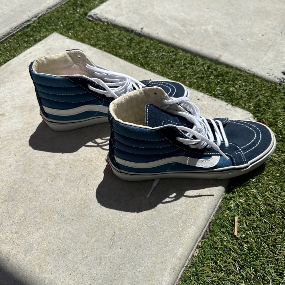 Vans Sk8-Hi Shoe (Navy) W 6.5
